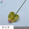 Filme de impressão 3D de palmeira tailandesa palma vermelha janela de hotel bela flor de simulação Chen salão de casamento arranjo de flores de estrada flor artificial