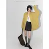 3229 # JCCC ShadowSummer Dopamina100% Lino Corte Holgado Adelgazante Versátil Camisa