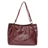 Bolso Tote Mujer Nuevo Gran Capacidad Bolso para Viajes Cotidianos Diseño de Nicho Sensación de Alta Gama Más Vendido Rojo Bolso de un Solo Hombro Bolso Tote