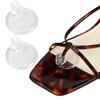 Almohadilla para el pie con clip redondo pequeño, antideslizante, almohadilla de GEL antidesgaste, puntera transparente, almohadilla delantera antidesgaste, viene con almohadilla adhesiva