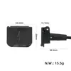Adequado para Porta de Carregamento, Base de Carregamento, Cabo de Conexão de Soquete, Acessórios de Cabeça de Carregamento para Patinete Elétrico Kukiring2Max