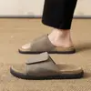 Sandálias Birkenstock Tamanho Grande Personalizadas Masculinas para Passeio de Verão Marca Tendência Tecidas Casuais Sola Macia Calçados de Praia Chinelos de Tira Única para Exterior