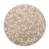 Jogo americano estilo nórdico, folha de ginkgo, criativo, tapete decorativo de PVC, jogo americano oco, estilo ocidental, tapete de isolamento térmico, tapete de mesa de jantar doméstico