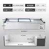 Congelador Horizontal Yun Tu Comercial Refrigerador para Barbacoa Conservación Fresca Mostrador de Pedidos Vitrina de Escritorio Congelador para Puesto Pequeño