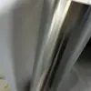 Papel Prateado Brilhante 80g, Um Lado Prata e Um Lado Branco, Papel Prata-Branco, Papel Bloqueador de Luz