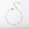 Pulseira Jinyiyuan Ouro 18K Amor aço inoxidável galvanoplastia gotejamento cor moda nicho novo vendas diretas de fábrica