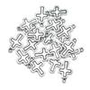 Exclusivo transfronterizo para 13x 19mm retro Xizang plata aleación de zinc colgante de cruz collar pulsera accesorios de joyería al por mayor