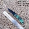 Nova faca dobrável de aço inoxidável Hongsheng, faca portátil para frutas ao ar livre, faca de sobrevivência para acampamento, lâmina de aço