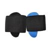 Almohadilla de Medio Tamaño con Soporte para Arco Plano para Hombres y Mujeres, Almohadilla para el Arco del Pie de Figura de Ocho Interna y Externa, Almohadilla Deportiva para Palma y Pie de Eva