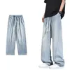 Estilo Novo Verão 2026 Calça Masculina Fashion Totalmente Elástica em Tecido de Liocel com Design Único em Patchwork