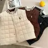 Nuevo Estilo de Invierno Chaleco para Niños Chaqueta Engrosada para Niñas Estilo Japonés Ropa de Algodón para Bebés Niños Ropa al por Mayor