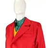 Halloween Joker Joker Joker Jokun Fénix Disfraz completo Cosplay Traje de Hombre Película de Terror DC