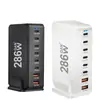 Cargador de nitruro de galio transfronterizo PD600W cabezal de carga rápida cargador multiport CE certificación cargador de teléfono móvil multifunción