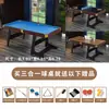 Mesa de Billar Plegable para el Hogar Tipo Estándar Mesa de Billar Interior Mesa de Bolas para Niños Mesa Negra Americana Pequeña de Ocho Bolas para Adultos