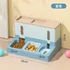 Dispensador de agua para perros y gatos, comedero automático para gatos, dispensador de agua, dispositivo de alimentación para mascotas no eléctrico, artículos para mascotas