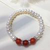 Pulsera de perlas de agua dulce tian Ran sencilla para mujer, versión coreana más vendida, joyería de perlas de moda