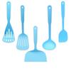 Amazon Nuevo Juego de Utensilios de Cocina de Nylon de 5 piezas Creativo Aislado de Silicona Utensilios de Cocina Japonés y Coreano en stock Venta al por mayor