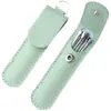 Set de Cucharas para Limpiar Oídos Artefacto para Limpiar Oídos Tipo Tornillo Profesional Cuchara para Cerumen Hebilla Herramienta Doméstica para Limpiar Oídos para Adultos