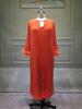 Vestido Plisado Miyake, Primavera y Otoño, Estilo de Alta Gama, Vestido Largo Plisado para Mujer Talla Grande 150 kg, Moda de Lujo Ligero
