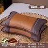 Almohada de cáscara de trigo sarraceno entera de verano, Núcleo de almohada de ratán de hielo de verano, Protección de la columna cervical para adultos, Ayuda para dormir, Almohada especial de bambú, Almohada dura entera para hombres