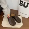 Zapatillas de Media Pantufla con Punta Francesa para Mujer Moda Verano Nuevo Suela Suave Estilo Coreano Zapatos Planos Mocasines Perezosos Birkenstocks
