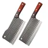 Faca de cozinha forjamento doméstico afiado cabeça redonda corte de dupla finalidade faca chef corte de carne corte de osso corte de peixe faca de matar faca de cozinha