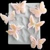 Molde de Silicona de Mariposa Molde Plegable para Pastel Decoración de Bordes de Pastel Molde de Chocolate Molde de Impresión