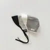 Qiunan Corea del Sur Gorro para Bebé Primavera Otoño Nuevo Estilo INS Rayas Proteger Frente Niño Pequeño Protección para Orejas Gorro para Nacimiento de Bebé Venta al por Mayor
