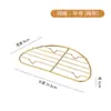 Plato Redondo de Acero Inoxidable 304 Estilo Coreano Plato Escurridor para Tempura Bocadillos Plato para Fruta Estilo Occidental Plato Multifuncional para Barbacoa con Escurridor Plato para Cena