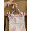 Pijama de Camisola Rayada Kt con Almohadillas en el Pecho para Mujer, Adecuado para Verano, Amigable con la Piel, Adelgazante, Conjunto de Ropa de Casa con Shorts de Tubo