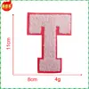 Venta Caliente Transfronteriza Color Alfanumérico Toalla Tela Bordada Calcomanías Parche de Ropa Zhangzai Marcado Codificado Hecho a Mano