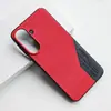 Adecuado para Funda de Teléfono Móvil Samsung A57, Funda Protectora de Cuero Estilo Negocios para Samsung Galaxy A37, Patrón de Mezclilla Anti-Caída