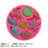 Ocean Mini Dolphin Swordfish e outros moldes de silicone para modelagem feitos à mão molde de bolo de sorvete de açúcar ferramenta de dobra de açúcar