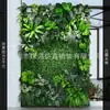 Orvalho Branco Ainda Não DesapareceuPlanta Verde Planta Artificial Fundo Parede de Varanda Decoração de Paisagismo Gramado Artificial Flores Artificiais