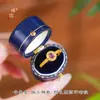 Anillo Ajustable de Dedo Índice Estilo Palacio Vintage con Diseño de Miel y Osmanthus, Mismo Estilo que se Encuentra en la Tienda de Oro Puzuo