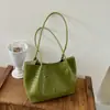Bolso tote nuevo con textura casual, diseño de nicho, moderno y simple, gran capacidad, adecuado para ir al trabajo, bolso de mano y bolso de hombro para mujer