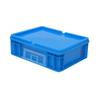 Caja de plástico rectangular para transporte logístico de piezas de automóvil, estándar europeo, de plástico azul grisáceo EU4311, engrosada.