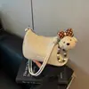 Bolso de axila tejido de lujo ligero transfronterizo para mujer, nuevo bolso de mano versátil de moda de verano 2026, bolso tipo empanada, bolso de hombro y bandolera