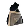 Ins bolsa feminina bolsa feminina bolsa de tricô bolsa tote bolsa de palha bolsa de mão bolsa balde de grande capacidade presente de mão