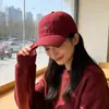Gorra de Béisbol Coreana 2026 Primavera Temprana Nuevo Estilo Versátil Bordado de Letras Que Hace que la Cara Parezca Más Pequeña, Gorra Casual de Pico
