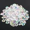 6mm aurora mágica AB resina amor broca três-dimensional corte coração de pêssego ponta de unha broca decorativa diy adesivos de unha