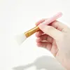 Brocha de silicona para mascarilla facial con una cabeza de cerdas suaves que es fácil de limpiar. Se usa para aplicar mascarillas de barro y otros tratamientos faciales. Herramienta de belleza, directo del fabricante
