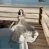 Hada de Verano 2023 Nuevo traje de vestir vestido de primera amor de alta calidad vestido de vacaciones en la playa para mujeres
