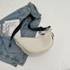 Moda Casual Bolinho Bolsa Feminina 2024 Verão Nova Moda All-match Bolsa de Ombro Nicho Estilo Coreano Simples Bolsa Crossbody