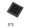 Suministros del Fabricante Accesorios de Base para Maletas de Alta Calidad 3*6 Tacos Antideslizantes de Púa Alta Tiras de Base de Plástico PVC, Resistentes al Desgaste y Reductores de Carga