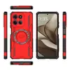 Adequado para Moto G15 Armadura Borboleta Magnética Nova Capa de Celular Motorola G15 Anti-Queda Armadura Borboleta Capa de Celular