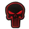 Haike Outdoor Transfronteiriço 3D PVC Punisher Patches de Ombro Velcro Mochila Outdoor Crânio Tático Emblema de Moral