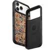 Adequado para iPhone 18 Promax Capa de Celular com Carregamento Sem Fio Magnético Estilo Bordado Folk Apple 17 Capa Protetora de Couro