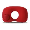 Fabricante Original Almohada Inflable en Forma de U Se Puede Personalizar Logo Regalo Evento Venta al por Mayor Portátil Viaje Almohada para Cuello Almohada Inflable