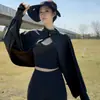 Ropa de verano nueva para mujer de seda helada con protección solar, protección UV, súper elegante y versátil, adecuada para ciclismo, conducir y como chal exterior.